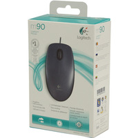 Mysz przewodowa LOGITECH M90 USB czarna 910-001793