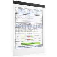 Samoprzylepna listwa magnetyczna A5 czarna (5szt) szeroko�� 210mm 470601 DURAFIX RAIL 210 DURABLE