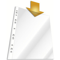 Koszulka krystaliczna A4 (100) karton 50mic 266819 PP DURABLE BUSINESS