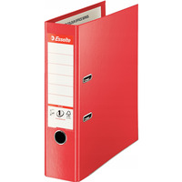 Segregator A4/80mm czerwony ESSELTE PLUS VIVIDA No.1 81183