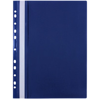 Skoroszyt na dokumenty mi�kki A4 wpinany do segregatora 20 sztuk granatowy SPP-02-09 BIURFOL