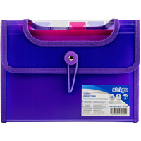 Teczka VFILE PP A5 z 6 przek�adkami fioletowa SF039 STRIGO