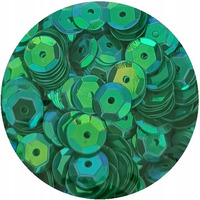 Cekiny t�czowe 8mm zielone pastel T100 BREWIS