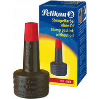 Tusz do stempli 28ml czerwony PELIKAN 351221