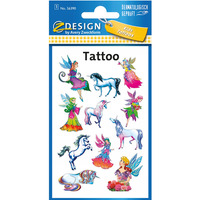 Naklejki tatuae dla dzieci ELFY 56390 Z-DESIGN KIDS TATTOO AVERY ZWECKFORM