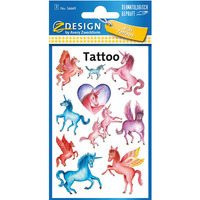 Naklejki tatuae dla dzieci PEGAZY 56669 Z-DESIGN KIDS TATTOO AVERY ZWECKFORM