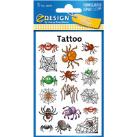 Naklejki tatuae dla dzieci PAJKI 56693 Z-DESIGN KIDS TATTOO AVERY ZWECKFORM