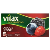 Herbata VITAX INSPIRATIONS (20 torebek*2g) OWOCE LENE zawieszka