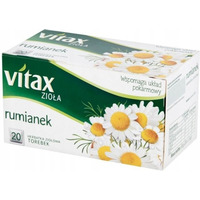 Herbata VITAX zioa (20 torebek x 1, 5g) RUMIANEK bez zawieszki