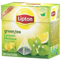 Herbata LIPTON PIRAMID (20 torebek ) zielona z aromatem Cytryna i Melisa Lemon & Melisa 32g