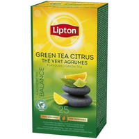 Herbata LIPTON BALANCE (25 kopert *1, 3g) 32, 5g zielona z aromatem Owoce Cytrusowe GREEN TEA CITRUS