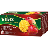 Herbata VITAX INSPIRATIONS (20 torebek) 40g Truskawka & Mango