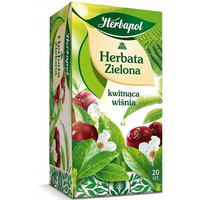 Herbata HERBAPOL zielona kwitnca winia (20tb x 1,7g)