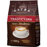 Kawa ASTRA ziarno 500g agodnaTradycyjna 100% ARABICA