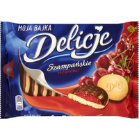 Ciastka DELICJE Szampaskie 294g winia