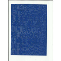 LITERY samoprzylepne 2.5cm (8) bia�e ARTDRUK