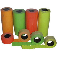 Ta�ma do metkownicy dwurz�dowej 26x16mm (5szt.) prosta czerwona