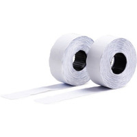 Ta�ma do metkownicy jednorz�dowej 26x12mm (5szt.) bia�a falowana