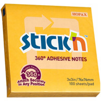 Bloczek STICK`N 76x76mm 360stopni ciemno��ty 21551