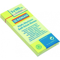Bloczek samoprzylepny 51x38mm 100k ��ty (3szt) DONAU 7585001-11