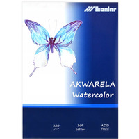 Blok akwarelowy A4 10k 300g 90861 LENIAR