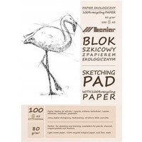Blok szkicownik A3 100k 80g papier jasny 90892 LENIAR