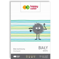 Blok techniczny A3 170g biay 3550 3040-0 HAPPY COLOR