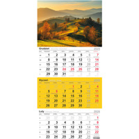 Kalendarz tr�jdzielny(H) KRAJOBRAZ G�RSKI T-106T-11 Michalczyk i Prokop