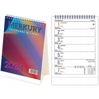 Kalendarz biurowy MERKURY H5 stojcy pionowy 152x225mm 2024 TELEGRAPH
