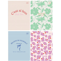 Zeszyt A5 60k linia 70g UV GIRLS INTERDRUK