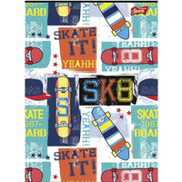 Zeszyt A5 16k g�adki laminowany MIX UNIPAP