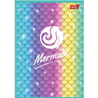 Zeszyt A5 16k 3linia dwukolorowa mix laminowany dziewcz�cy UNIPAP