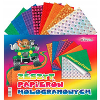 Zeszyt papier�w holograficznych samoprzylepny B5 ZPHS-6388 ALIGA