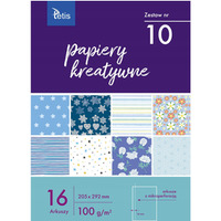 Zeszyt papierw kreatywnych A4 16k 100g KB030-10 TETIS