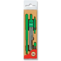 Cyrkiel + grafion + końcówka + grafit plastikowe etui 04904 KOH-I-NOOR