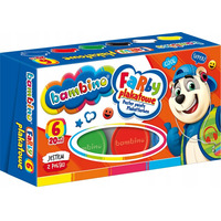 Farby plakatowe dla dzieci Zestaw 6 kolorów x 20ml BAMBINO St.Majewski