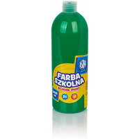 Farba plakatowa szkolna 1000ml zielona jasna 301217051 ASTRA