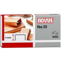 Zszywki miedziowane nr10 1000szt NOVUS 040-0207