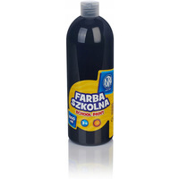 Farba plakatowa szkolna 1000ml czarna 301217055 ASTRA
