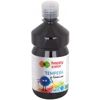 Farba TEMPERA Premium 500ml czarna HAPPY COLOR HA 3310 0500-9