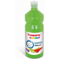 Farba TEMPERA Premium 1000ml jasno zielona HAPPY COLOR 3310 1000-51