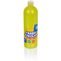 Farba plakatowa szkolna 500ml cytrynowa ta 301109002 ASTRA