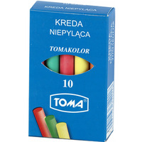 Kreda szkolna kolorowa 10szt 81201 TOMA