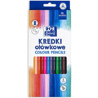 Kredki ołówkowe REGULAR 12 kolorów 400174524 OXFORD