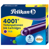 Naboje krtkie fioletowe TP/6 301697 PELIKAN