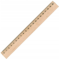 Linijka drewniana 20cm 30061 LENIAR