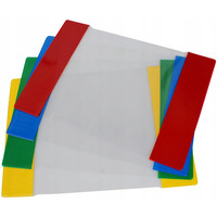 Ok�adki na zeszyty szkolne A4 kolorowe 25 sztuk 30x43,7cm OZK-02 BIURFOL