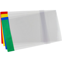 Okadki regulowane na ksiki i zeszyty E6 kolorowe 25 sztuk 24, 5x34-37, 7cm OZK-47 BIURFOL