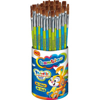 Pdzelki do farb i kleju BAMBINO 40 szt. ST.MAJEWSKI