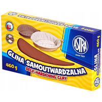 Glina rzeźbiarska samoutwardzalna masa plastyczna 460g beżowa 83810909 ASTRA